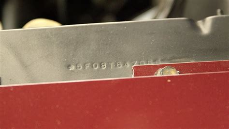 1965 mustang sheet metal date codes|1965 mustang stamped date codes.